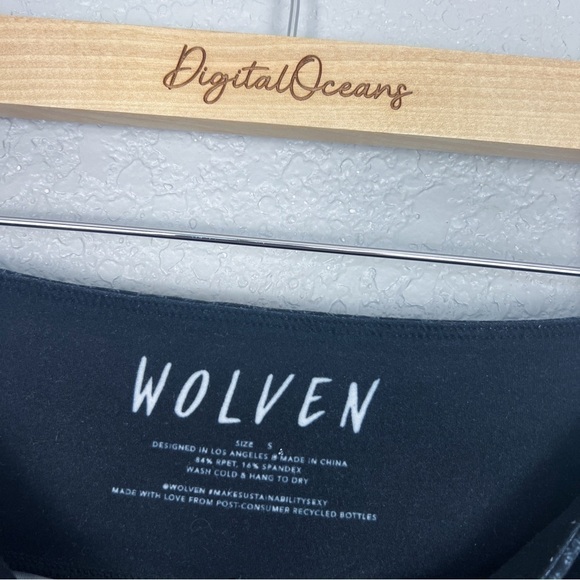 Wolven Summit Crossover Pocket Leggings S - Yoga, Tights, Activewear, Diamond - Picture 7 of 8